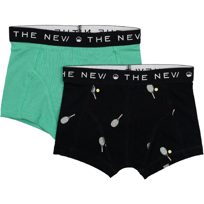 Twill Women Shorts with a Smooth Texture and DurabilityThe New Holly Green Boxers 2-pack